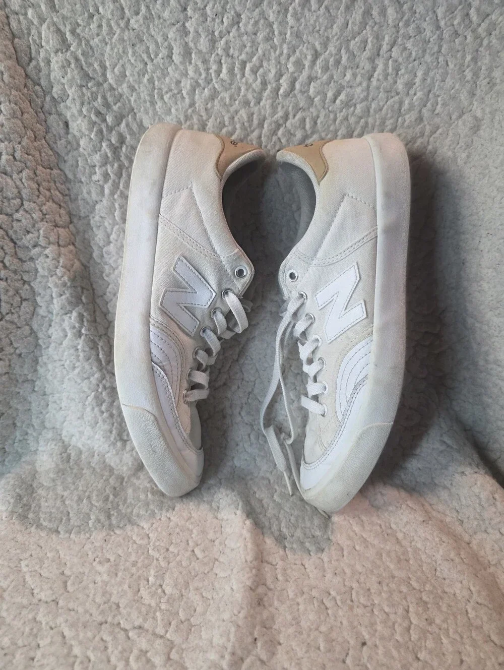 New Balance Numeric 212 Pro Court NM212NTT White Canvas Mens Shoes Size 10